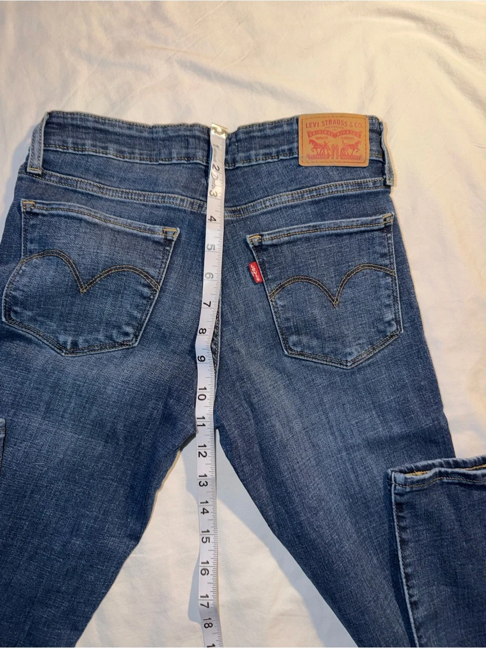 Levi's Women's Dark Blue Skinny Jeans